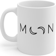 Moon Baskılı Kupa Bardak
