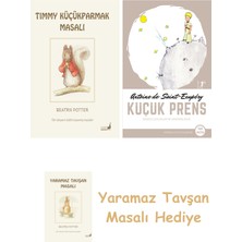 Everest Yayınları Beatrix Potter  17 - Timmy Küçükparmak Masalı + Küçük Prens + Yaramaz Tavşan Masalı