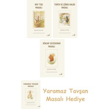 Everest Yayınları Beatrix Potter  18 - Bay Tod Masalı + Beatrix Potter  7 - Turta ve Çörek Kalıbı Masalı + Beatrix Potter  2 - Sincap Cevizkıran Masalı