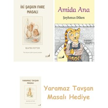 Everest Yayınları Beatrix Potter  5 - Iki Şaşkın Fare Masalı + Amida Ana + Yaramaz Tavşan Masalı