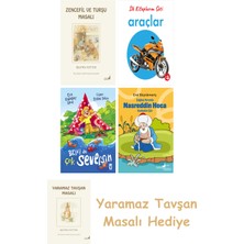 Everest Yayınları Beatrix Potter  15 - Zencefil ve Turşu Masalı + Ilk Kitaplarım - Araçlar (Ciltli) + Belki De Çok Seversin + Çağdaş Yorumla Nasreddin Hoca - Karikatür/şiir