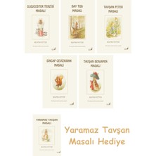Everest Yayınları Beatrix Potter  2 - Sincap Cevizkıran Masalı + Beatrix Potter  4 - Tavşan Benjamin Masalı
