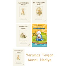 Everest Yayınları Beatrix Potter  9 - Yaramaz Tavşan Masalı + Beatrix Potter  8 - Bay Balıkçı Jeremy Masalı + Beatrix Potter  10 - Bayan Moppet Masalı + Çağdaş Yorumla Nasreddin Hoca - Karikatür/şiir