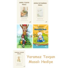 Everest Yayınları Beatrix Potter  13 - Samuel Telbıyık Masalı + Beatrix Potter  12 - Jemima Paytakördek Masalı + Kırmızı Başlıklı Kız Kurda Karşı + Çağdaş Yorumla Nasreddin Hoca - Karikatür/şiir
