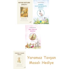 Everest Yayınları Beatrix Potter  22 - Hayvan Dostlara Şiirler 2 + Jemima Paytakördek'in Masalı + Bay Tod’un Masalı