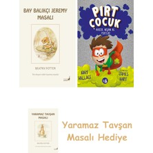 Everest Yayınları Beatrix Potter  8 - Bay Balıkçı Jeremy Masalı + Pırt Çocuk 2  - Hazır, Nişan Al Fırlat + Yaramaz Tavşan Masalı