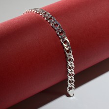 Silvalli 120 Mikron Rambo Gümüş Bileklik