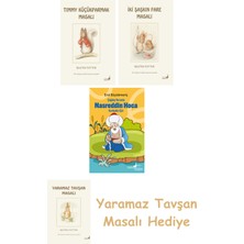 Everest Yayınları Beatrix Potter  17 - Timmy Küçükparmak Masalı + Beatrix Potter  5 - Iki Şaşkın Fare Masalı + Çağdaş Yorumla Nasreddin Hoca - Karikatür/şiir