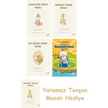 Everest Yayınları + Beatrix Potter  9 - Yaramaz Tavşan Masalı + Beatrix Potter  8 - Bay Balıkçı Jeremy Masalı + Çağdaş Yorumla Nasreddin Hoca - Karikatür/şiir