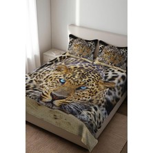 Dolce Mariee Parlak Kadife Kumaş Kapitoneli Çift Kişilik Yatak Örtüsü Seti (3 Parça) CKY0014