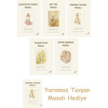 Everest Yayınları Beatrix Potter  9 - Yaramaz Tavşan Masalı + Beatrix Potter  6 - Bayan Hoşdiken Masalı
