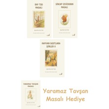 Everest Yayınları Beatrix Potter  18 - Bay Tod Masalı + Beatrix Potter  2 - Sincap Cevizkıran Masalı + Beatrix Potter  22 - Hayvan Dostlara Şiirler 2