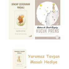 Everest Yayınları Beatrix Potter  2 - Sincap Cevizkıran Masalı + Küçük Prens + Yaramaz Tavşan Masalı