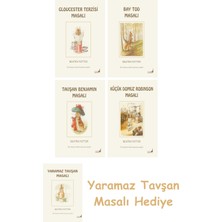 Everest Yayınları Beatrix Potter  4 - Tavşan Benjamin Masalı + Beatrix Potter  23 - Küçük Domuz Robinson Masalı