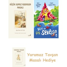 Everest Yayınları Beatrix Potter  23 - Küçük Domuz Robinson Masalı + Belki De Çok Seversin + Yaramaz Tavşan Masalı