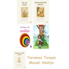 Everest Yayınları Beatrix Potter  18 - Bay Tod Masalı + Beatrix Potter  22 - Hayvan Dostlara Şiirler 2 + Ilk Kitaplarım - Renkler (Ciltli) + Kırmızı Başlıklı Kız Kurda Karşı