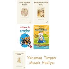 Everest Yayınları Beatrix Potter  6 - Bayan Hoşdiken Masalı + Beatrix Potter  23 - Küçük Domuz Robinson Masalı + Ilk Kitaplarım - Araçlar (Ciltli) + Çağdaş Yorumla Nasreddin Hoca - Karikatür/şiir