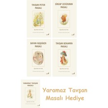 Everest Yayınları Beatrix Potter  2 - Sincap Cevizkıran Masalı + Beatrix Potter  6 - Bayan Hoşdiken Masalı + Beatrix Potter  4 - Tavşan Benjamin Masalı