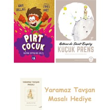 Everest Yayınları Pırt Çocuk 3 - Kusmuk Deposuna Dalış + Küçük Prens + Yaramaz Tavşan Masalı