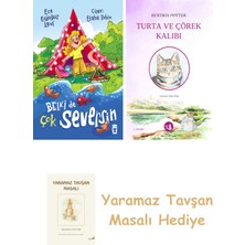 Everest Yayınları Belki De Çok Seversin + Turta ve Çörek Kalıbı + Yaramaz Tavşan Masalı