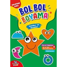 Nerm Şekiller ve Renkler - Kolaydan Zora Bol Bol Boyama