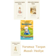 Everest Yayınları + Beatrix Potter  23 - Küçük Domuz Robinson Masalı + Çağdaş Yorumla Nasreddin Hoca - Karikatür/şiir