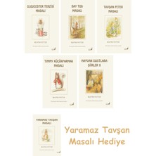 Everest Yayınları Beatrix Potter  17 - Timmy Küçükparmak Masalı + Beatrix Potter  22 - Hayvan Dostlara Şiirler 2