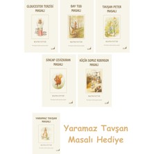 Everest Yayınları Beatrix Potter  2 - Sincap Cevizkıran Masalı + Beatrix Potter  23 - Küçük Domuz Robinson Masalı