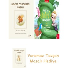Everest Yayınları Beatrix Potter  2 - Sincap Cevizkıran Masalı + Jack ve Sihirli Fasulyeler + Yaramaz Tavşan Masalı