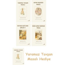 Everest Yayınları Beatrix Potter  9 - Yaramaz Tavşan Masalı + Beatrix Potter  6 - Bayan Hoşdiken Masalı + Beatrix Potter  22 - Hayvan Dostlara Şiirler 2 + Beatrix Potter  23 - Küçük Domuz Robinson Masalı
