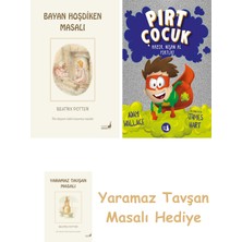 Everest Yayınları Beatrix Potter  6 - Bayan Hoşdiken Masalı + Pırt Çocuk 2  - Hazır, Nişan Al Fırlat + Yaramaz Tavşan Masalı