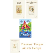 Everest Yayınları Beatrix Potter  18 - Bay Tod Masalı + Beatrix Potter  7 - Turta ve Çörek Kalıbı Masalı + Belki De Çok Seversin