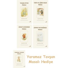 Everest Yayınları Beatrix Potter  7 - Turta ve Çörek Kalıbı Masalı + Beatrix Potter  2 - Sincap Cevizkıran Masalı + Beatrix Potter  12 - Jemima Paytakördek Masalı