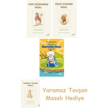 Everest Yayınları Beatrix Potter  17 - Timmy Küçükparmak Masalı + Beatrix Potter  2 - Sincap Cevizkıran Masalı + Çağdaş Yorumla Nasreddin Hoca - Karikatür/şiir