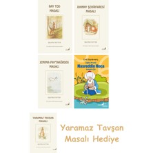 Everest Yayınları Beatrix Potter  18 - Bay Tod Masalı + Beatrix Potter  21 - Johnny Şehirfaresi Masalı + Beatrix Potter  12 - Jemima Paytakördek Masalı + Çağdaş Yorumla Nasreddin Hoca - Karikatür/şiir