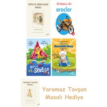 Everest Yayınları Beatrix Potter  7 - Turta ve Çörek Kalıbı Masalı + Ilk Kitaplarım - Araçlar (Ciltli) + Belki De Çok Seversin + Çağdaş Yorumla Nasreddin Hoca - Karikatür/şiir