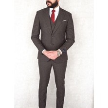 Jan Carlucci Slimfit Yelekli Drop 6 Takım