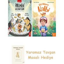 Everest Yayınları Bremen Mızıkacıları + Gül Ablanın Kalbi + Yaramaz Tavşan Masalı