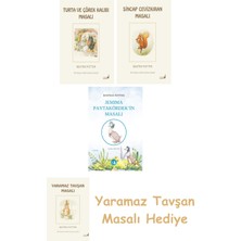 Everest Yayınları Beatrix Potter  7 - Turta ve Çörek Kalıbı Masalı + Beatrix Potter  2 - Sincap Cevizkıran Masalı + Jemima Paytakördek'in Masalı