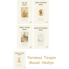Everest Yayınları Beatrix Potter  18 - Bay Tod Masalı + Beatrix Potter  2 - Sincap Cevizkıran Masalı + Beatrix Potter  13 - Samuel Telbıyık Masalı + Beatrix Potter  12 - Jemima Paytakördek Masalı