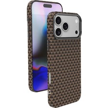 Piili Iphone 17 Pro Max Kevlar Serisi Magsafe Kılıf - Yaldız