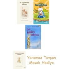 Everest Yayınları Beatrix Potter  5 - Iki Şaşkın Fare Masalı + Çağdaş Yorumla Nasreddin Hoca - Karikatür/şiir + Sivri Kulaklıların Başkaldırısı