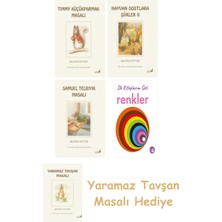 Everest Yayınları Beatrix Potter  17 - Timmy Küçükparmak Masalı + Beatrix Potter  22 - Hayvan Dostlara Şiirler 2 + Beatrix Potter  13 - Samuel Telbıyık Masalı + Ilk Kitaplarım - Renkler (Ciltli)