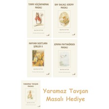 Everest Yayınları Beatrix Potter  17 - Timmy Küçükparmak Masalı + Beatrix Potter  8 - Bay Balıkçı Jeremy Masalı + Beatrix Potter  22 - Hayvan Dostlara Şiirler 2 + Beatrix Potter  12 - Jemima Paytakördek Masalı