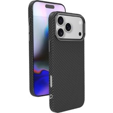 Piili Iphone 17 Kevlar Serisi Magsafe Kılıf - Siyah