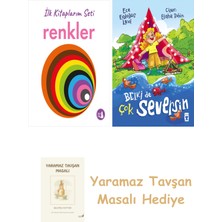 Everest Yayınları Ilk Kitaplarım - Renkler (Ciltli) + Belki De Çok Seversin + Yaramaz Tavşan Masalı