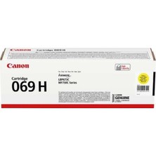 Canon CRG-069H Y Yüksek Kapasiteli Yellow Sarı  Toner MF754-752-673