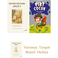 Everest Yayınları Beatrix Potter  22 - Hayvan Dostlara Şiirler 2 + Pırt Çocuk 2  - Hazır, Nişan Al Fırlat + Yaramaz Tavşan Masalı