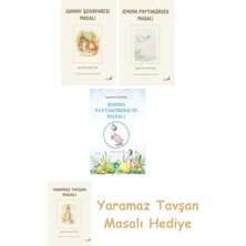 Everest Yayınları Beatrix Potter  21 - Johnny Şehirfaresi Masalı + Beatrix Potter  12 - Jemima Paytakördek Masalı + Jemima Paytakördek'in Masalı