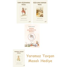 Everest Yayınları Beatrix Potter  17 - Timmy Küçükparmak Masalı + Beatrix Potter  23 - Küçük Domuz Robinson Masalı + Bayan Hoşdiken'in Masalı